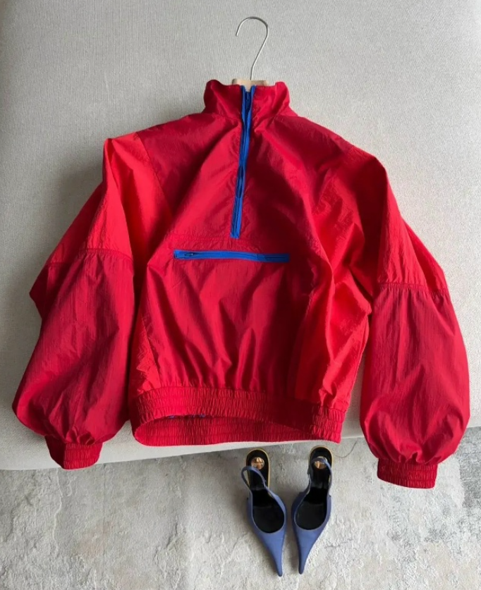 Miranda Half-Zip Windbreaker Jacket