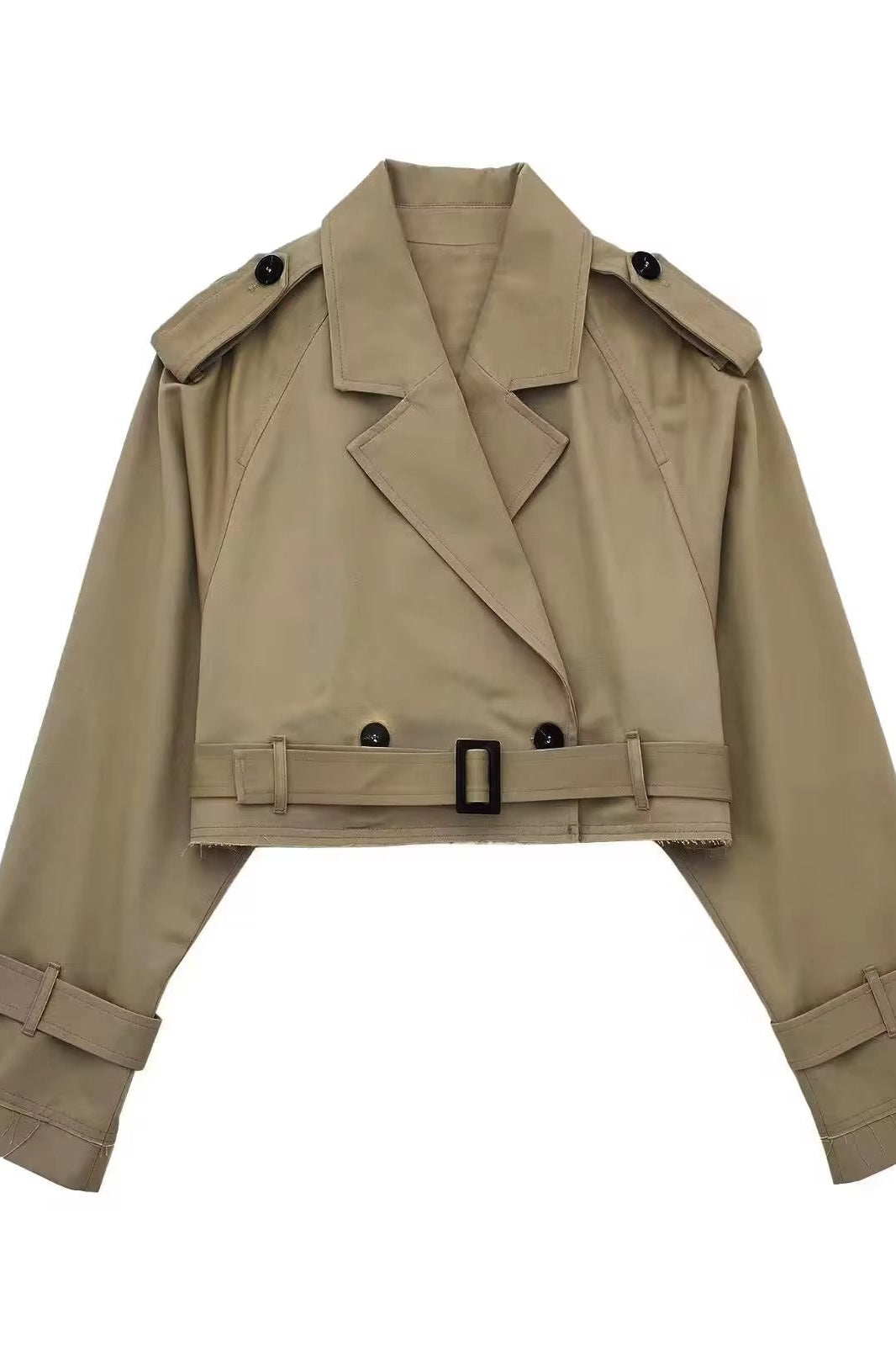 ZEYA - Aimee Cropped Trenchcoat