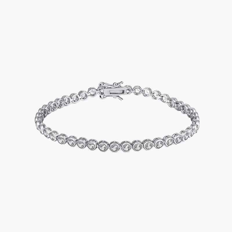 ZEYA - Alba Bezel Tennis Bracelet