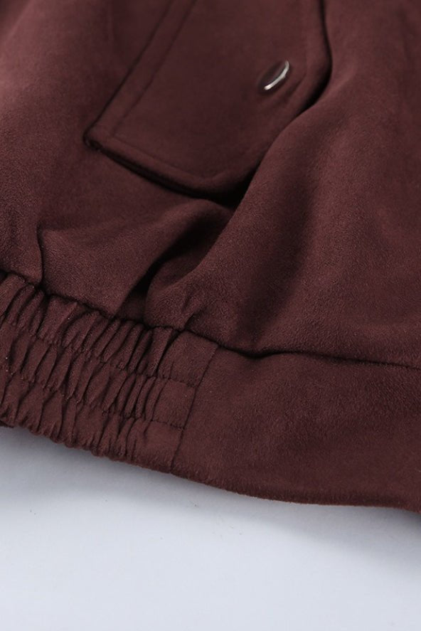 ZEYA - Amanda Relaxed Suede Coat