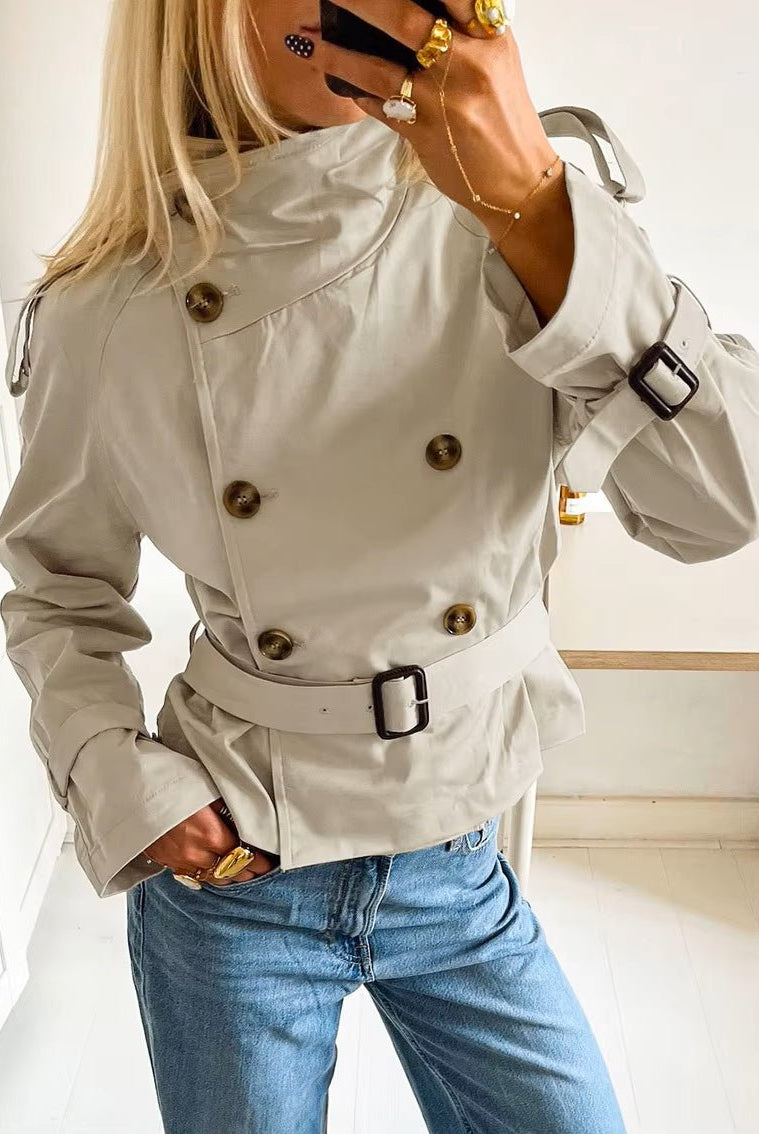 ZEYA - Amelie Belted Trench Coat