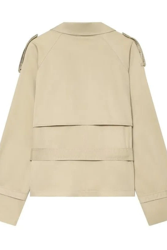 ZEYA - Amelie Belted Trench Coat