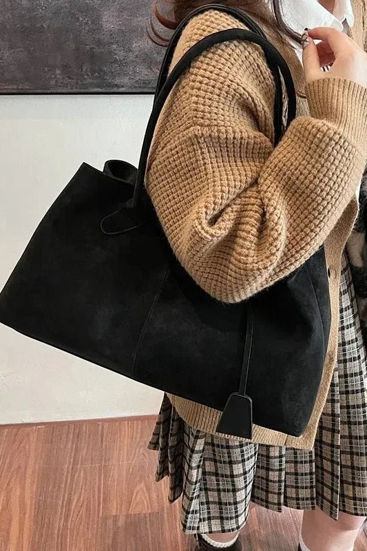 ZEYA - Amira Suede Handbag