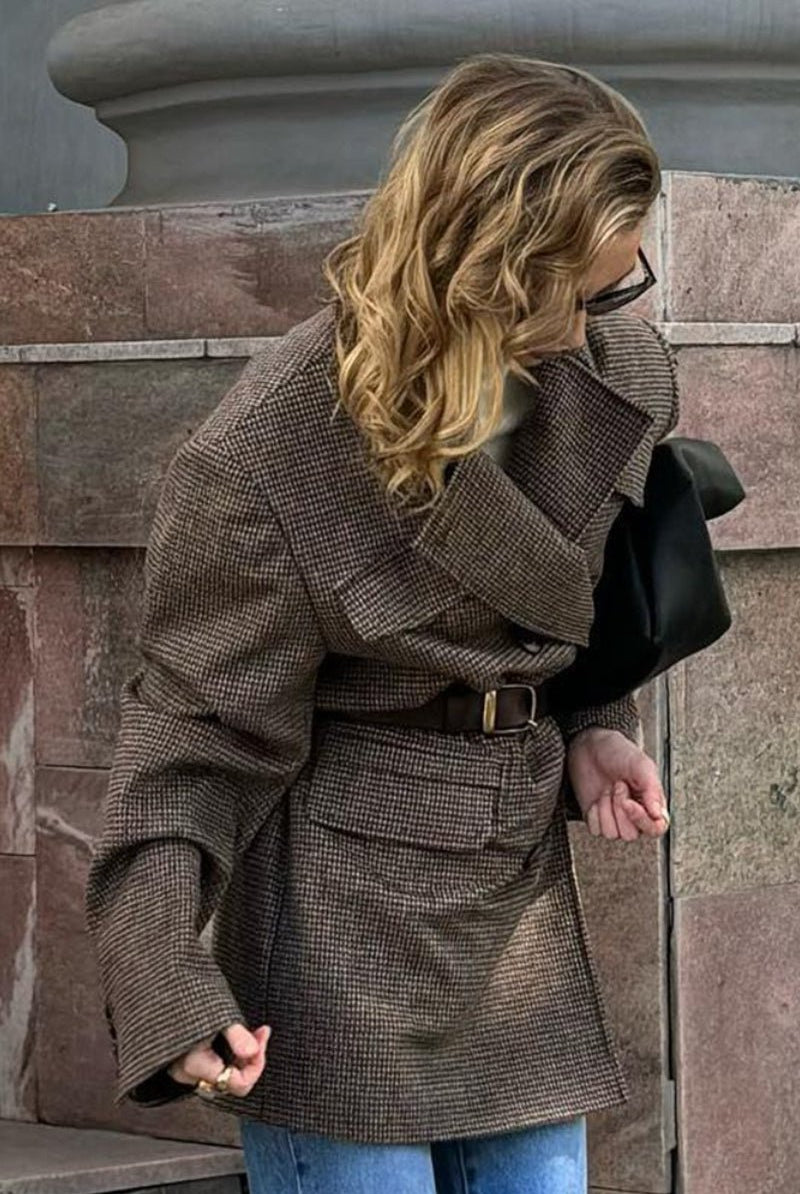 ZEYA - Amy Structured Tweed Coat