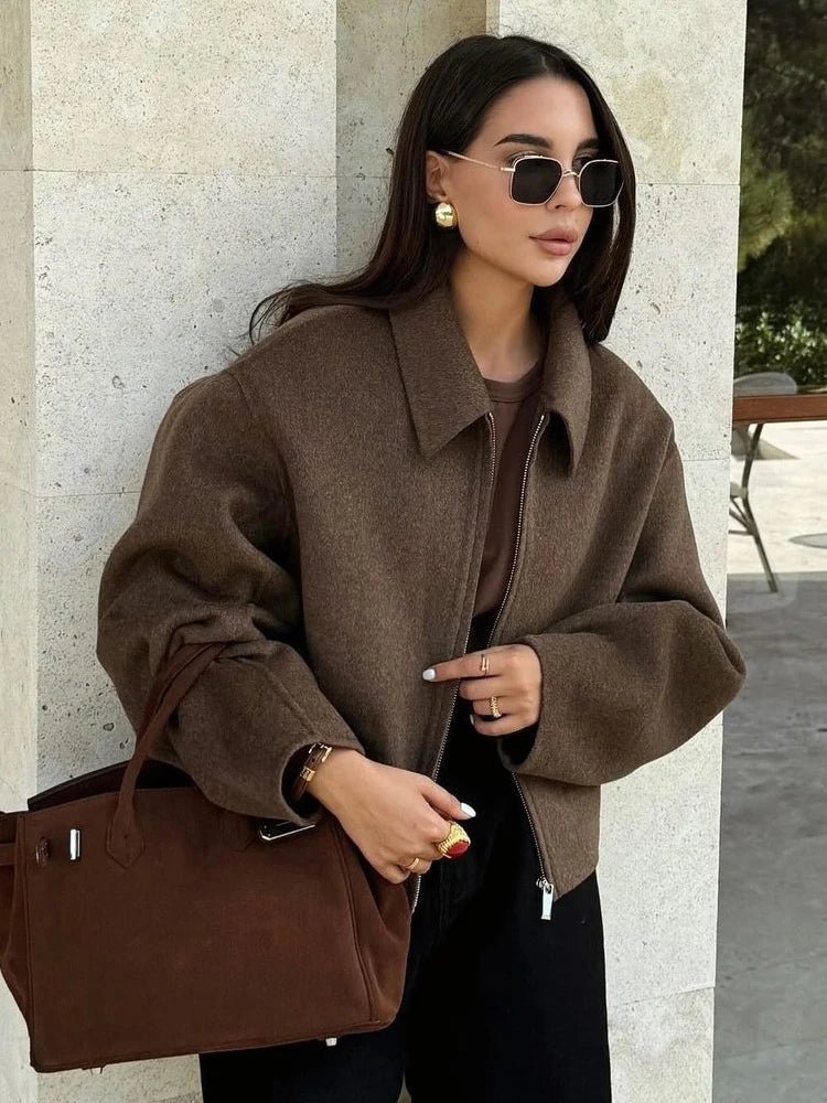 ZEYA - Bailey Brown Vintage Jacket