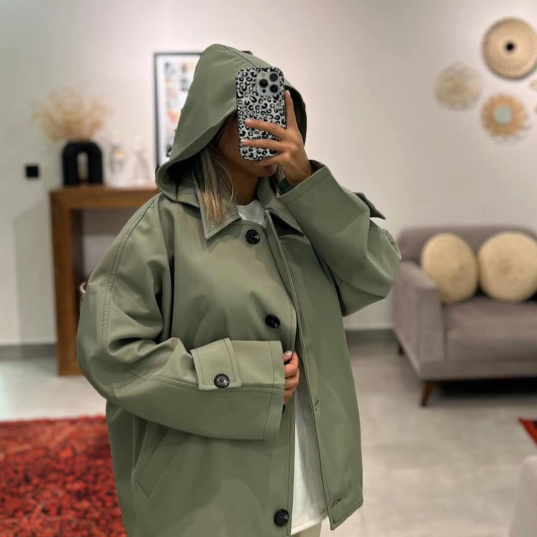ZEYA - Bella Hooded Windbreaker Jacket