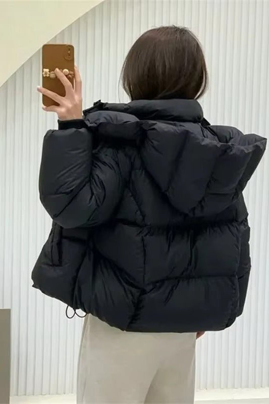 ZEYA - Belle Thick Hooded Puffer Jacket