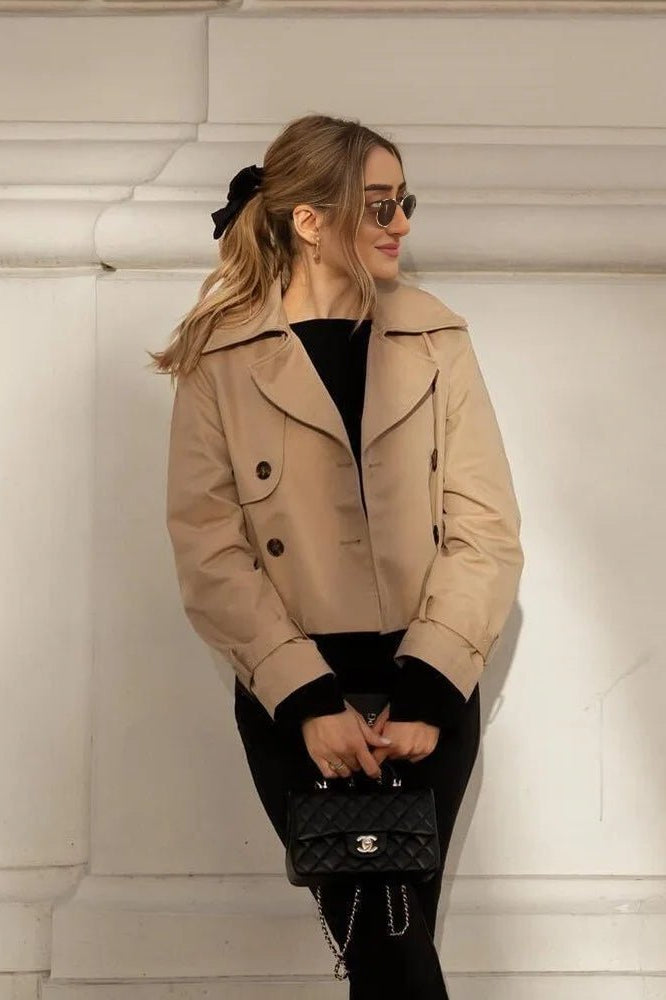 ZEYA - Bettany Cropped Trench Coat