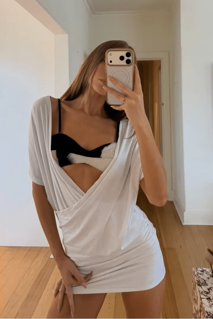 ZEYA - Brena Ruched Mini Dress
