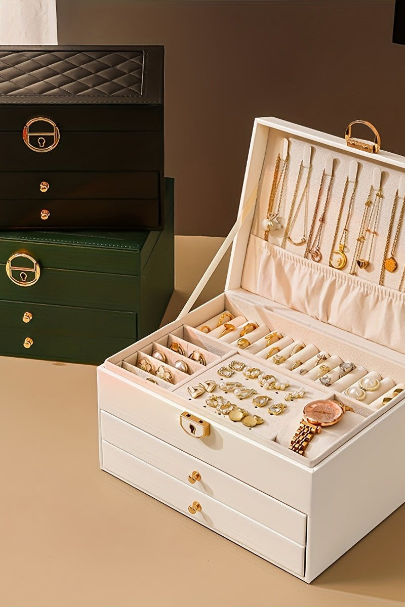 ZEYA - Calista Vegan Leather Jewelry Organizer