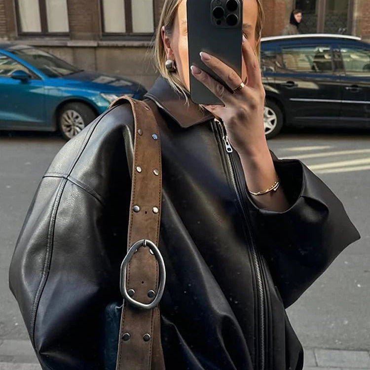 ZEYA - Carlyn Vegan Leather Jacket