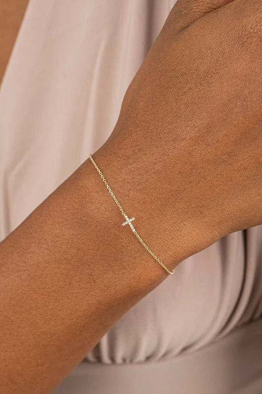 ZEYA - Chloe Cross Bracelet