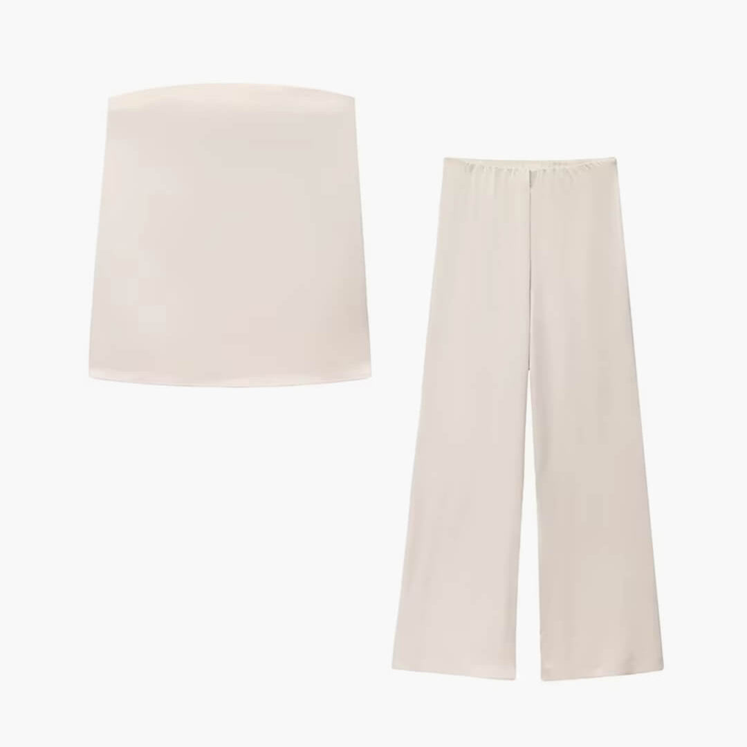 ZEYA - Claudia Satin Bandeau Set