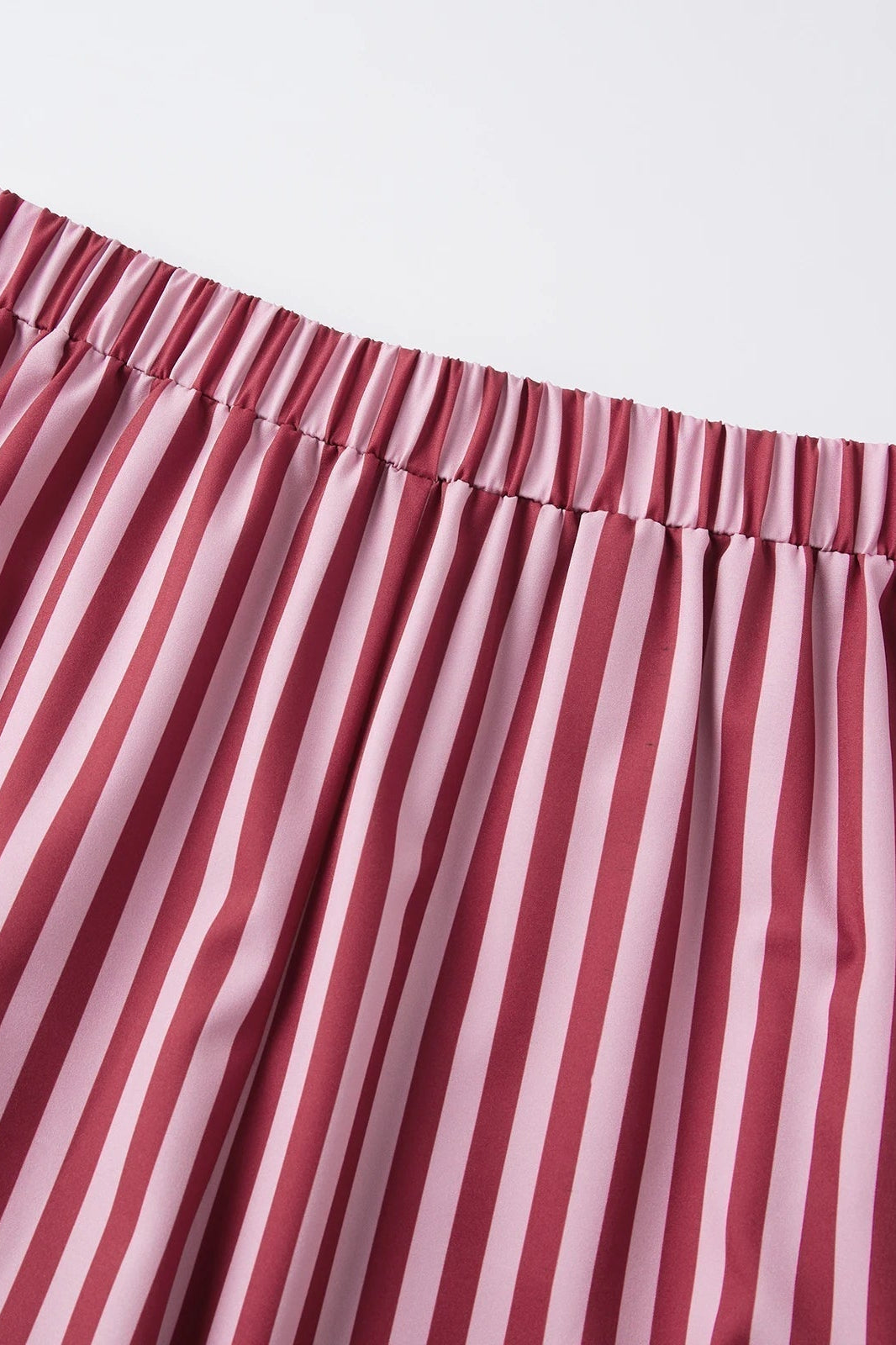 ZEYA - Claudia Striped Silk Pajama Set