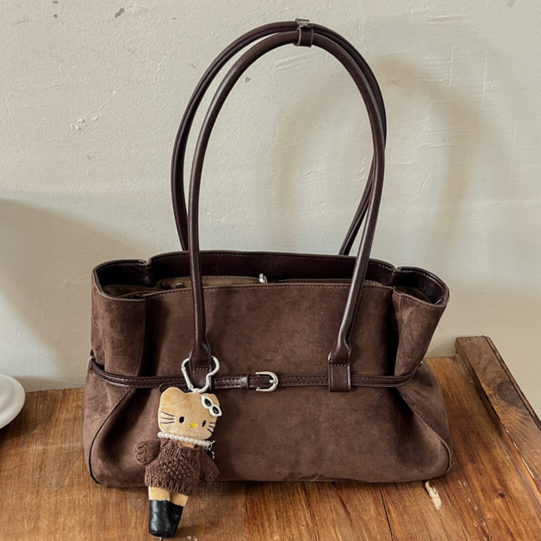 ZEYA - Daniela Belted Tote Bag