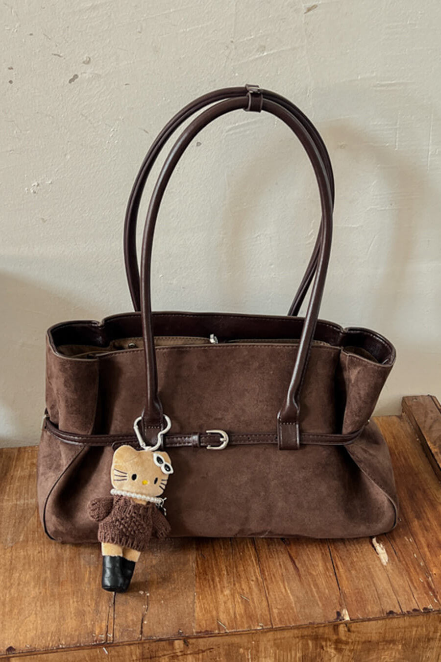 ZEYA - Daniela Belted Tote Bag