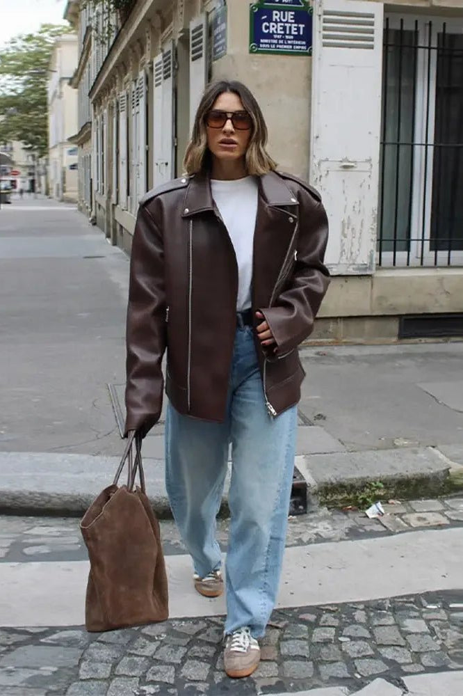 ZEYA - Darcy Zip-Up Lapel Jacket