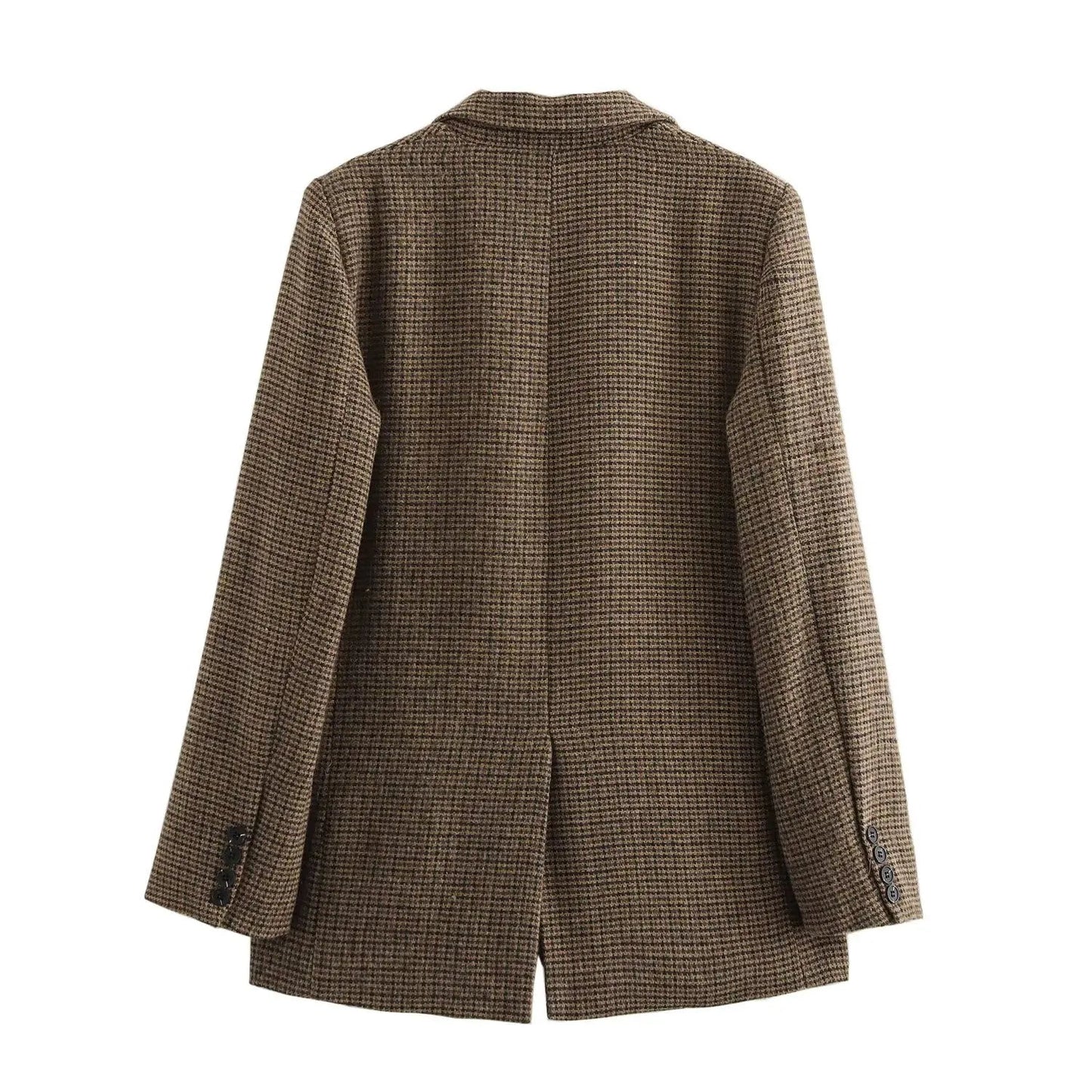 ZEYA - Delphine Houndstooth Blazer