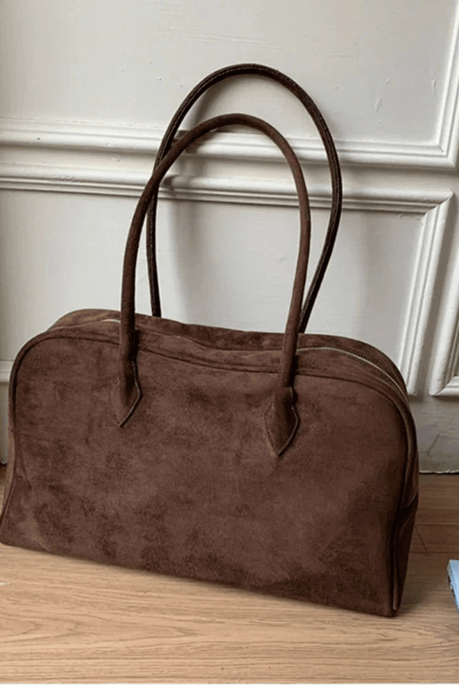 ZEYA - Dominica Suede Shoulder Bag