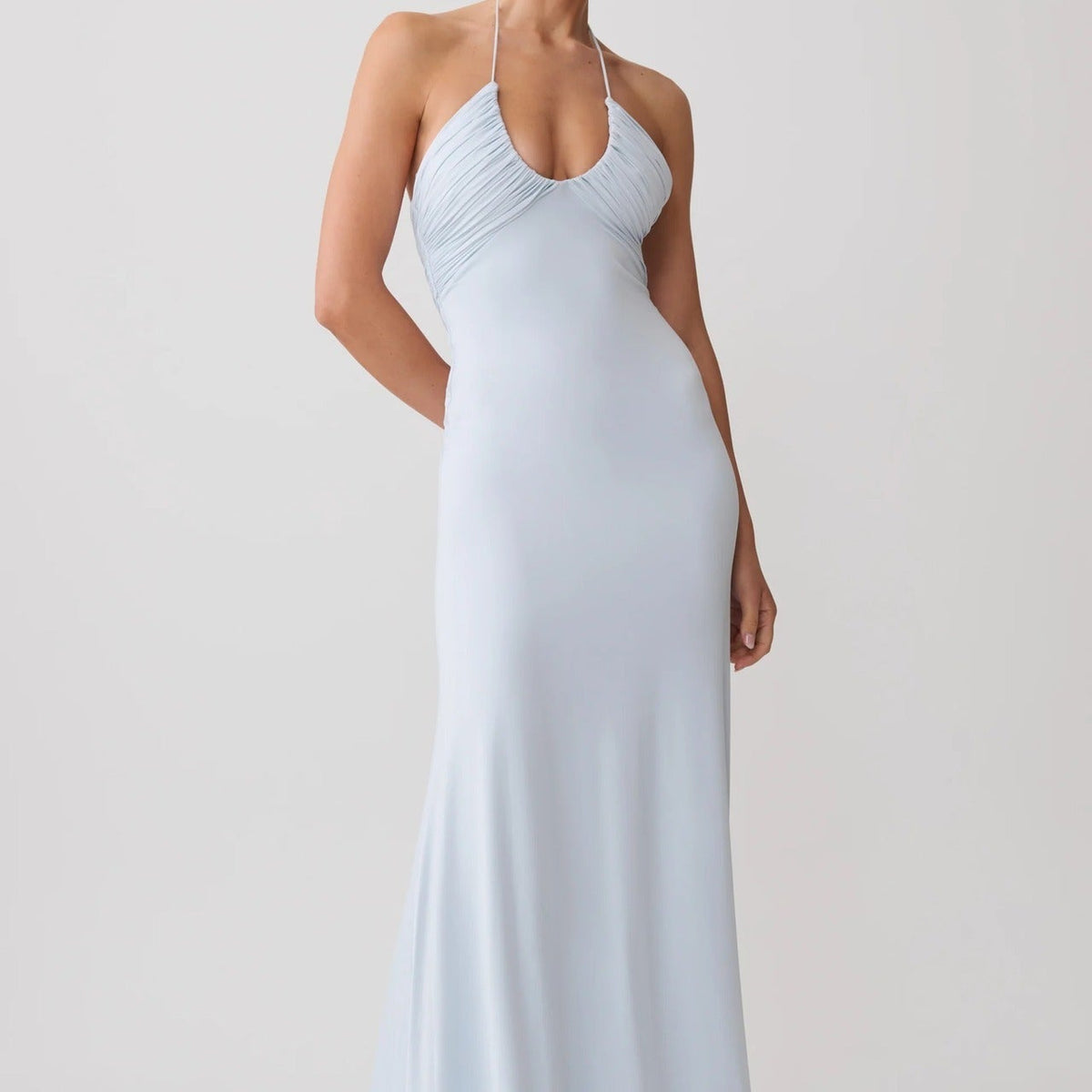 ZEYA - Effie Halter Mermaid Maxi Dress