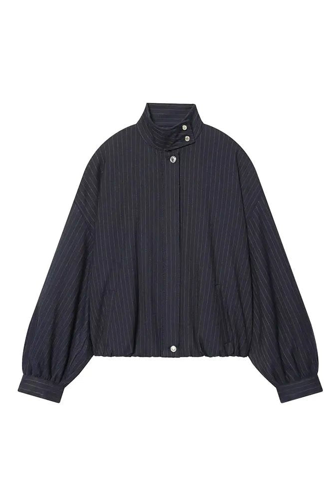 ZEYA - Elena Striped Button Jacket