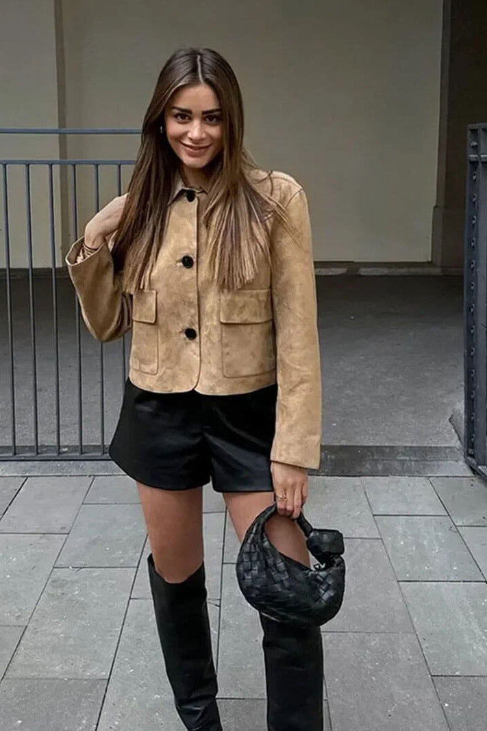 ZEYA - Ellen Faux Suede Jacket