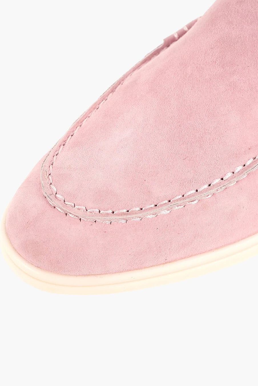 ZEYA - Elvira Suede Flat Moccasin Loafers