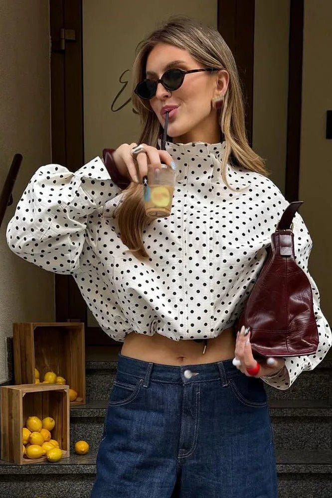 ZEYA - Elysia Polka Dot Jacket