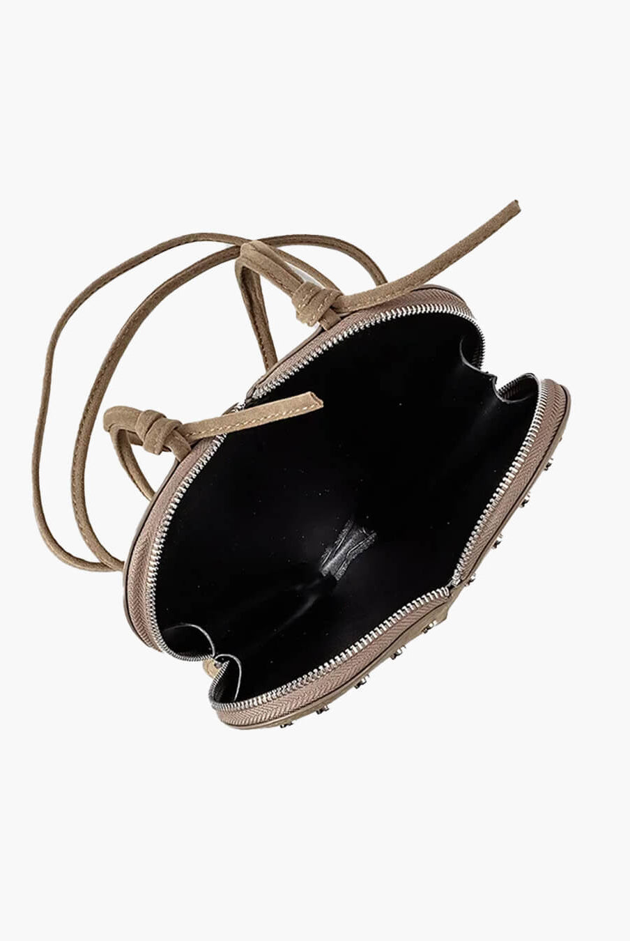 ZEYA - Esther Vintage Faux Suede Crossbody Bag