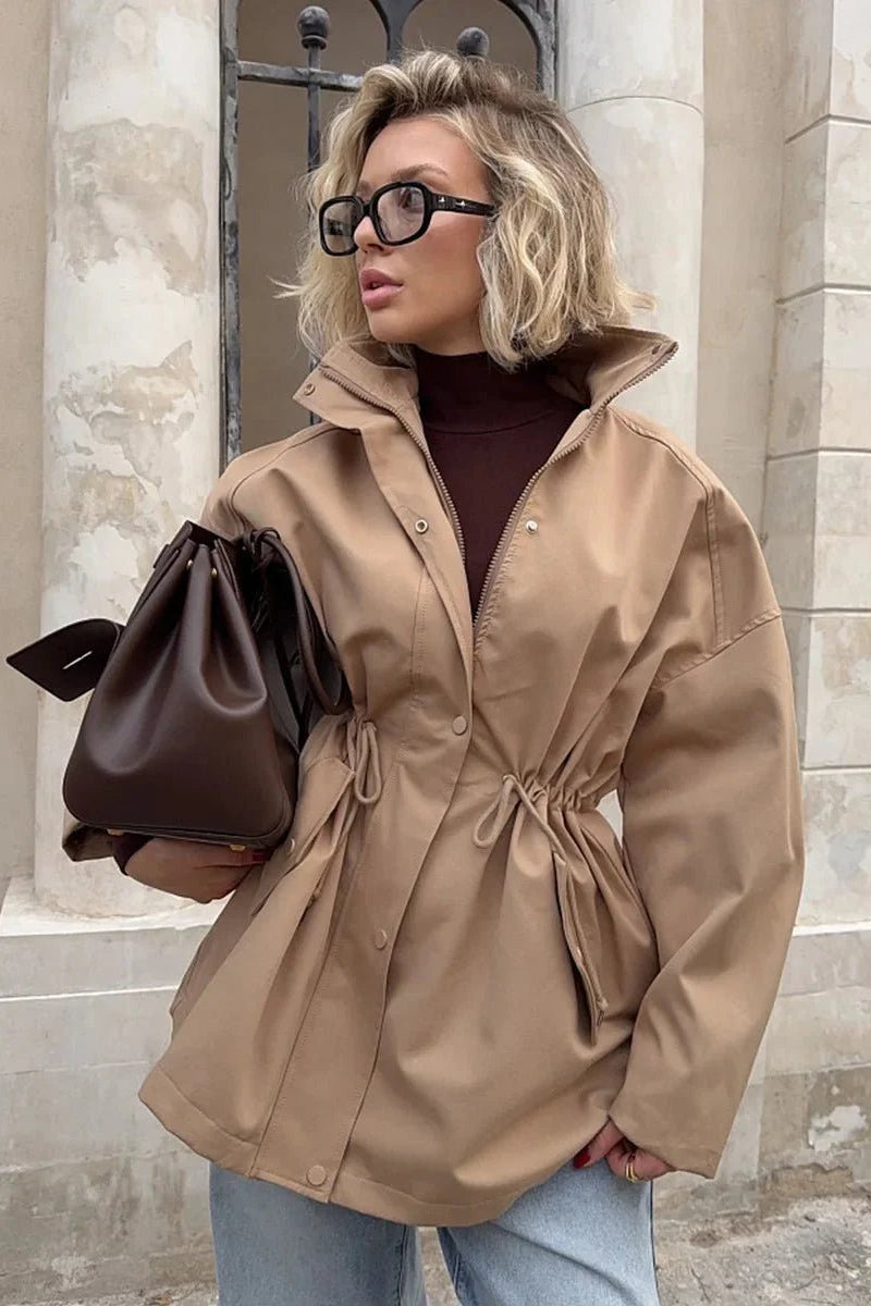 ZEYA - Eve Drawstring Trench Coat