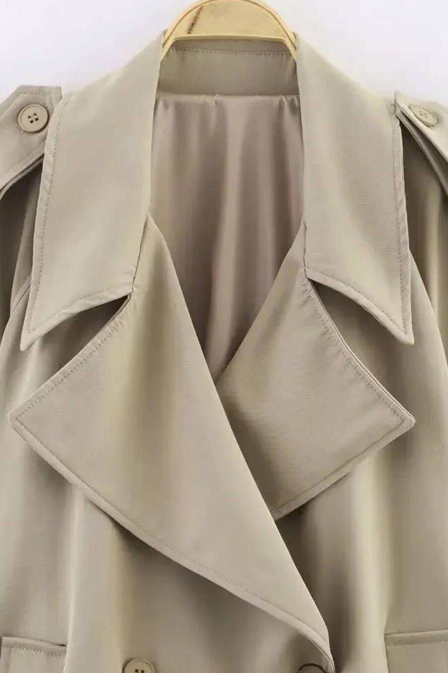 ZEYA - Fabienne Oversized Belted Trench Coat