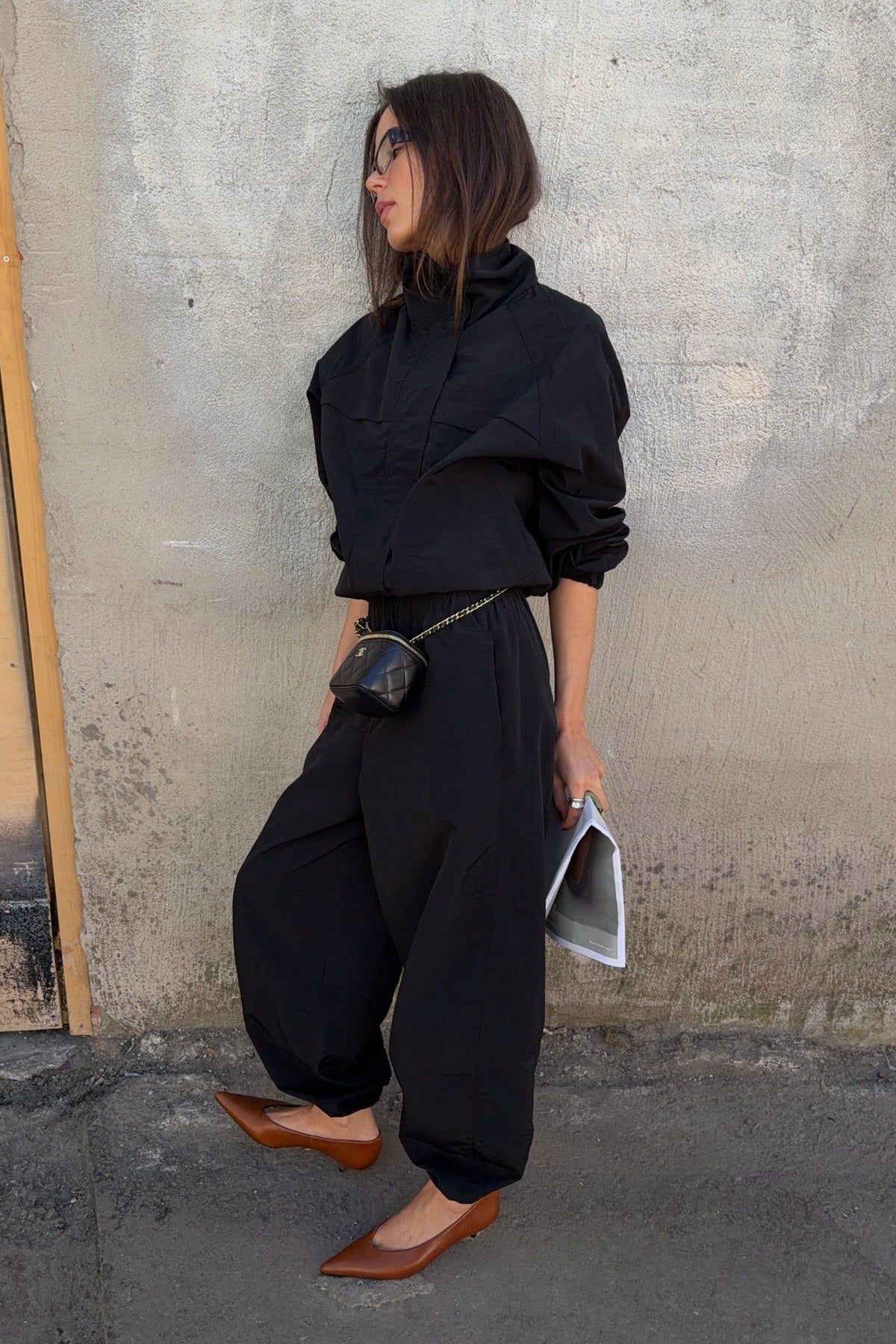 ZEYA - Fiona Funnel Neck Windbreaker Jacket