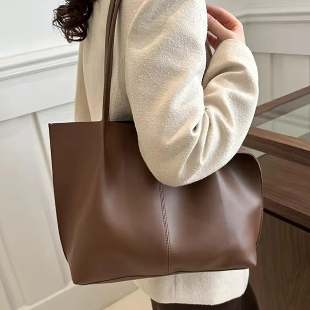 ZEYA - Francesca Faux Leather Tote Bag