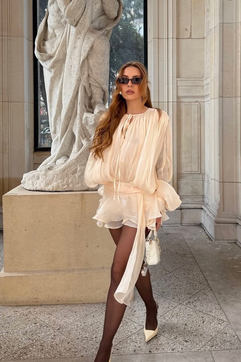 ZEYA - Gilliane Blouson Mini Dress