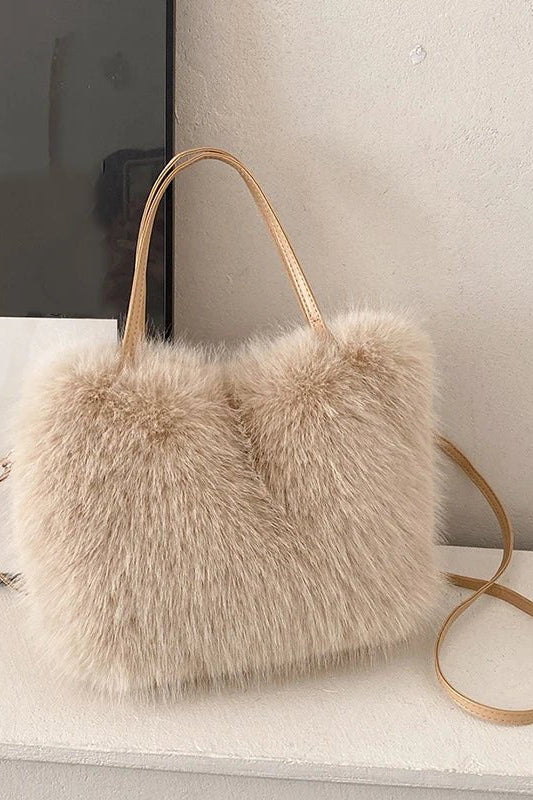 ZEYA - Giselle Faux Fur Crossbody Bag