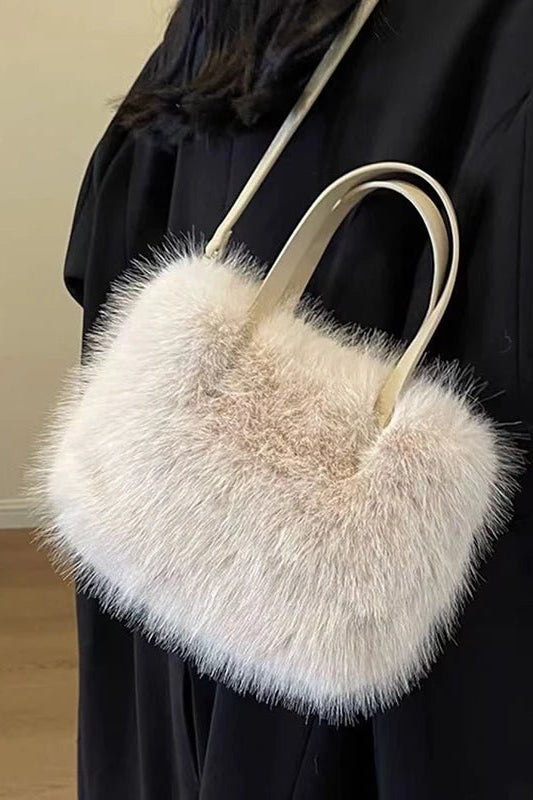 ZEYA - Giselle Faux Fur Crossbody Bag