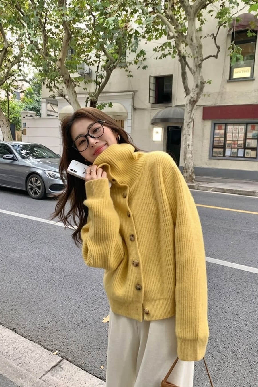 ZEYA - Gloria Oversized Knit Cardigan