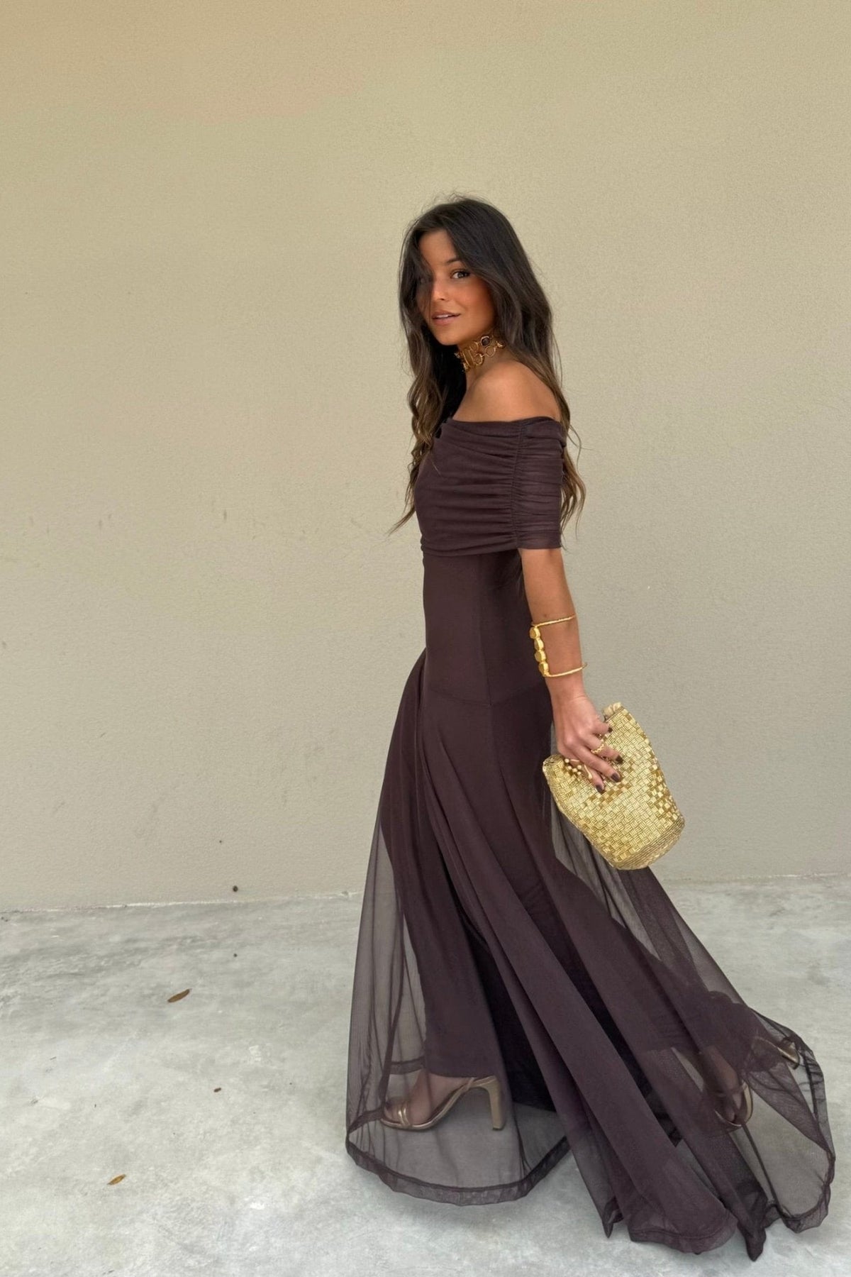 ZEYA - Hannah Mesh Maxi Dress