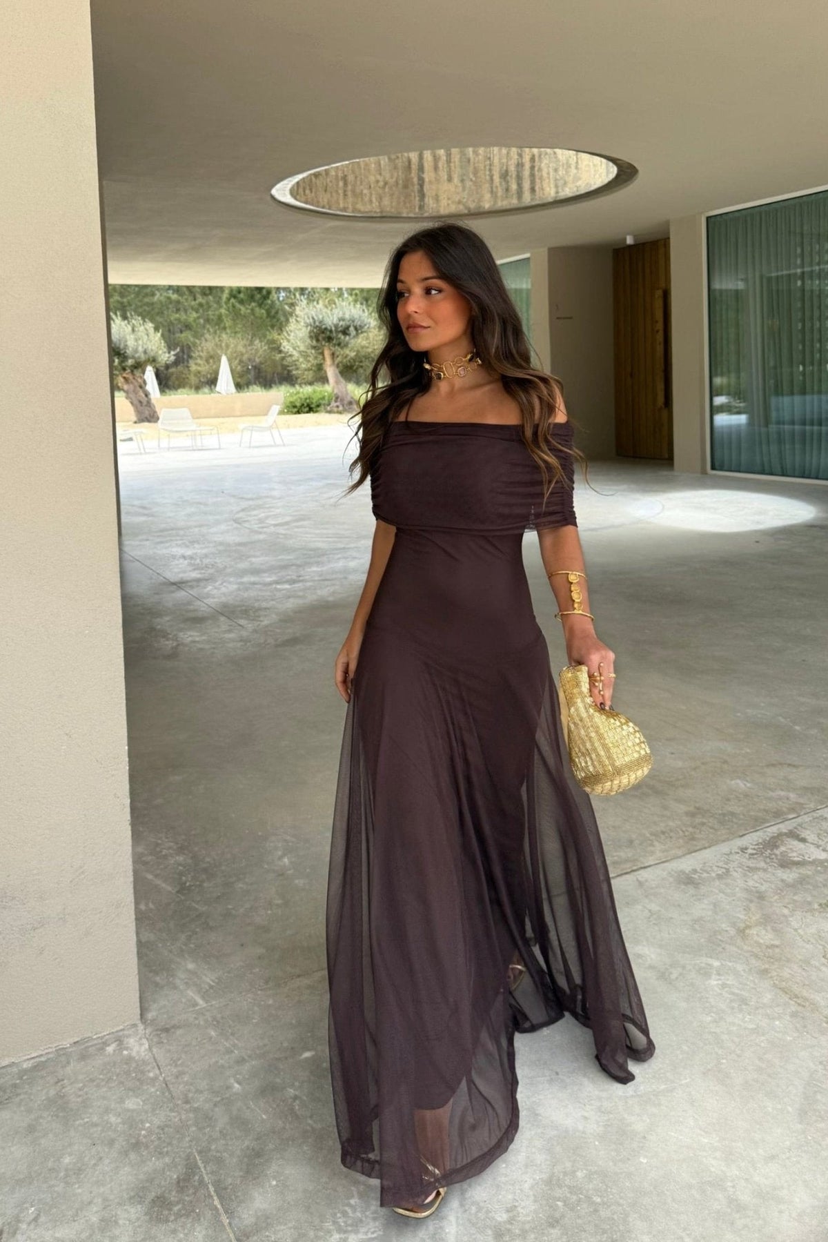ZEYA - Hannah Mesh Maxi Dress