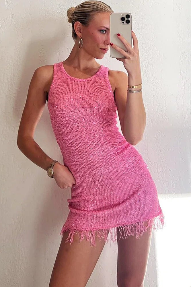 ZEYA - Iris Tassel Mini Dress