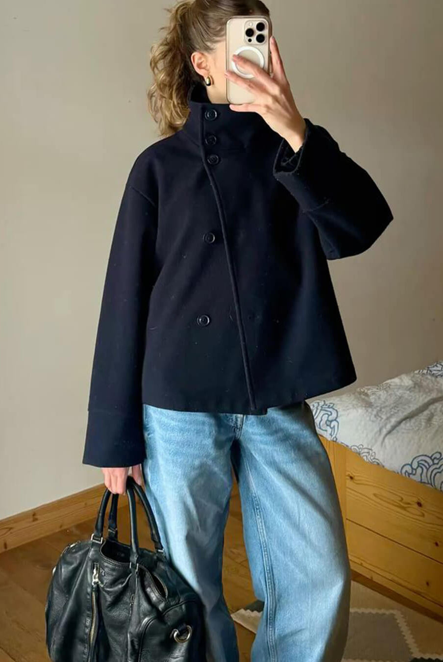 ZEYA - Isabella Elegant Jacket with Stand Collar