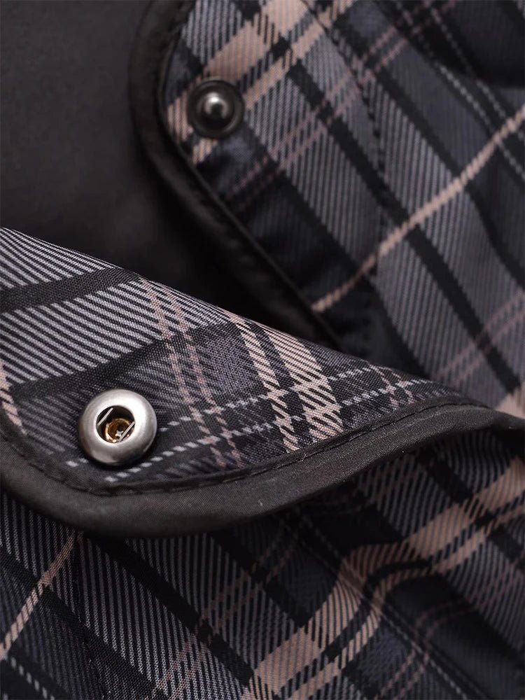 ZEYA - Jessica Plaid Padded Jacket