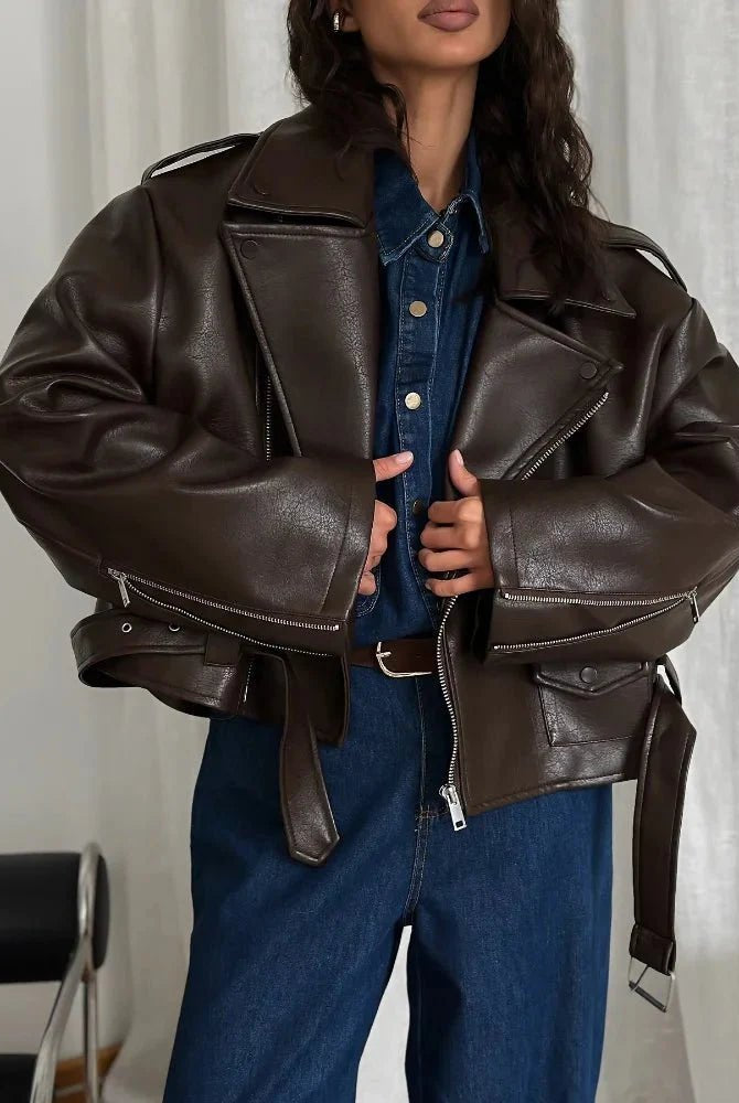 ZEYA - Karen Vegan Leather Jacket
