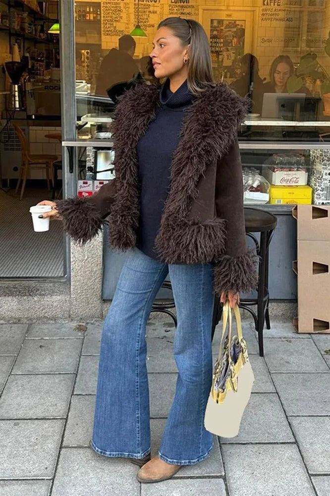ZEYA - Kathy Plush Faux Fur Coat
