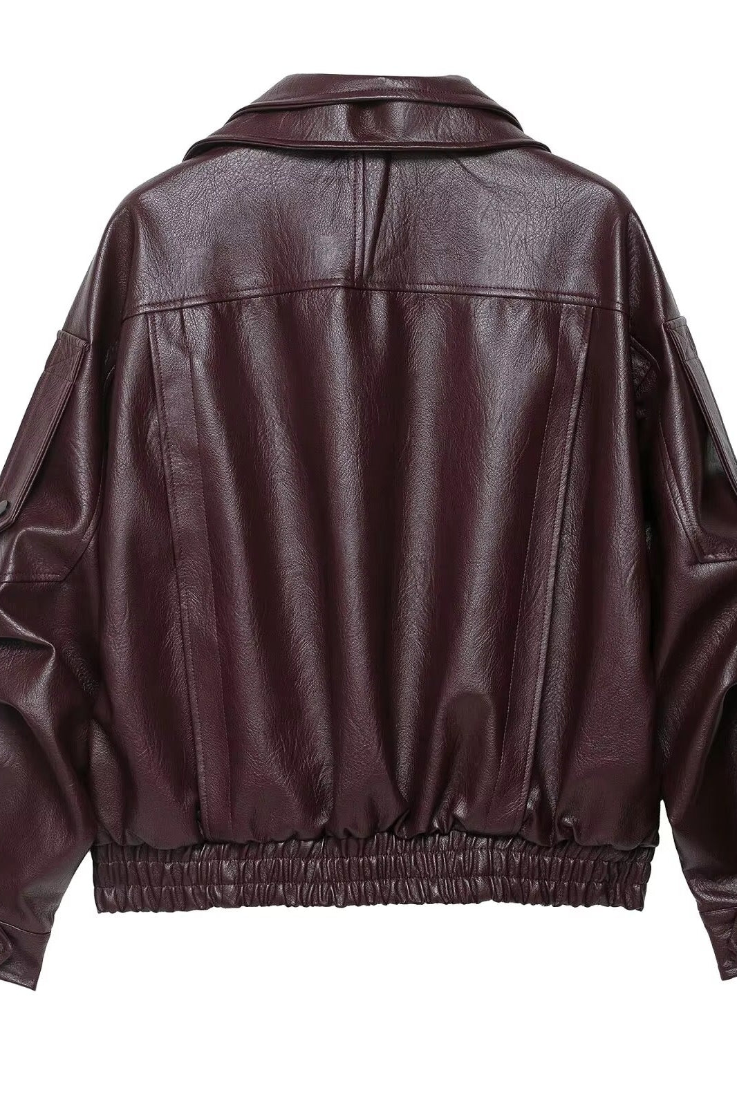 ZEYA - Kira Belted Leather Jacket