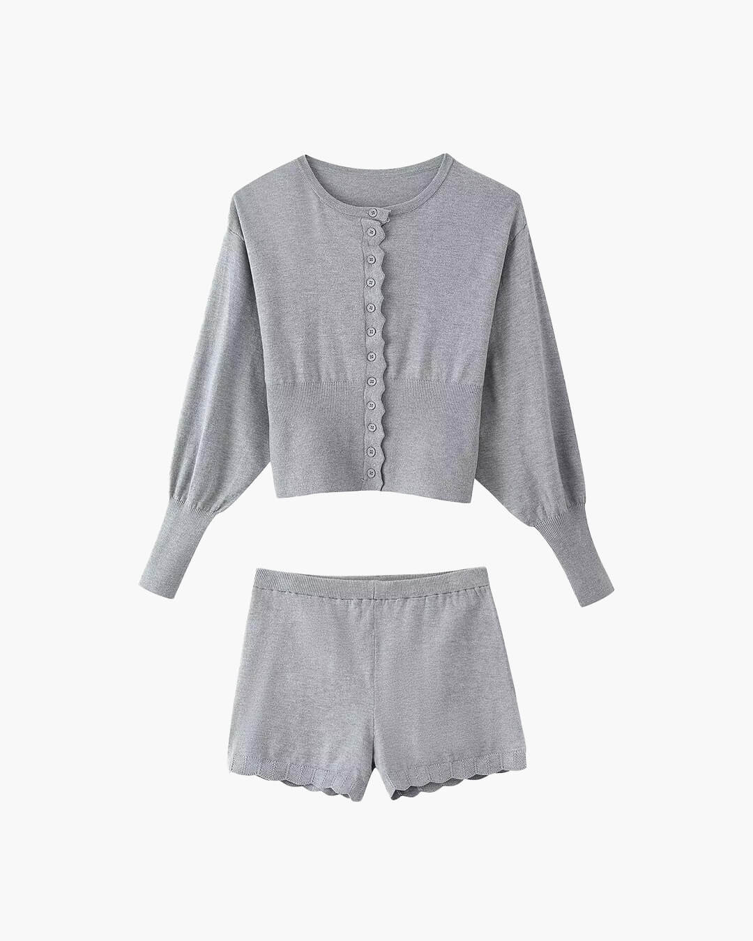 ZEYA - Layla Ribbed Knit Two-Piece Set