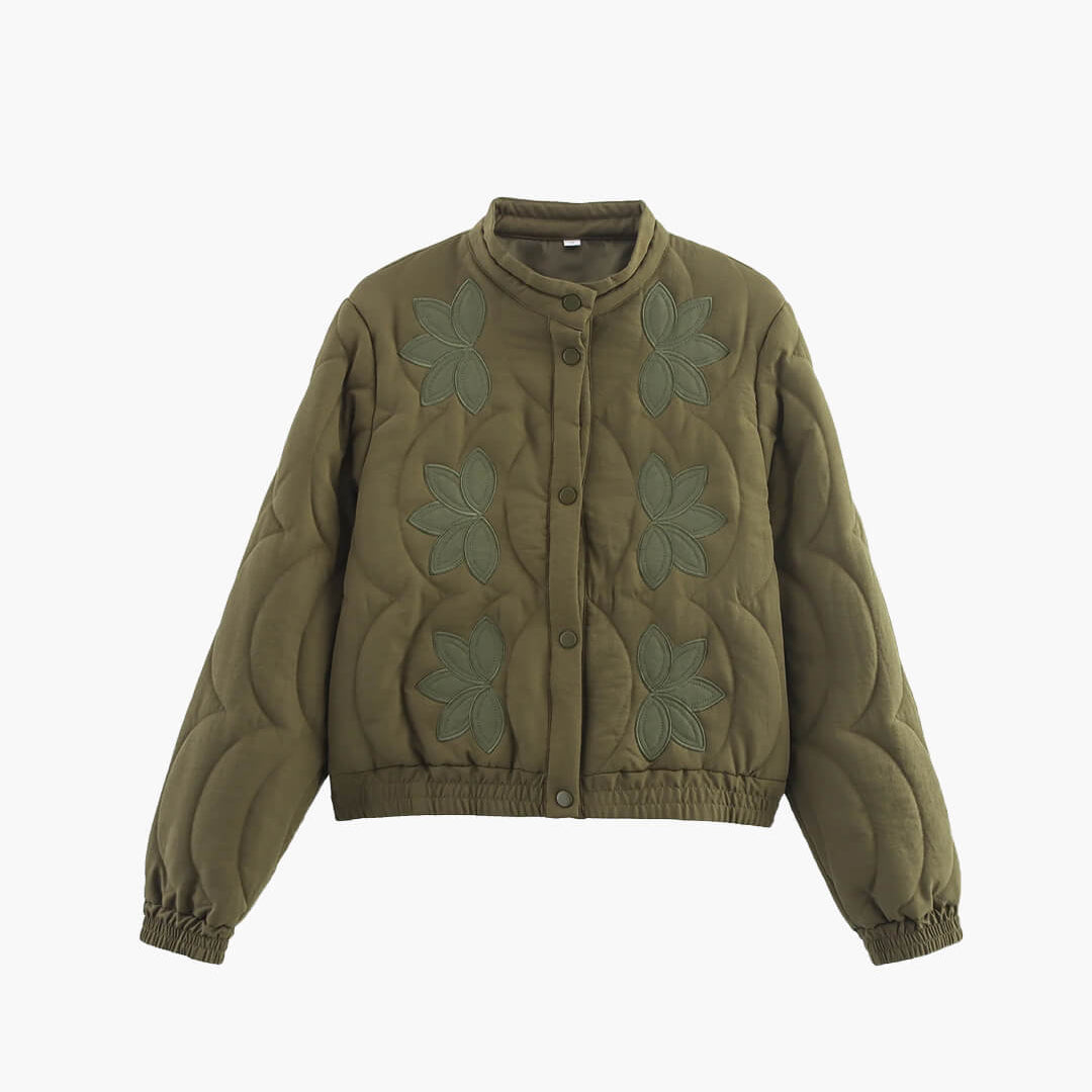 ZEYA - Leonie Quilted Embroidered Jacket