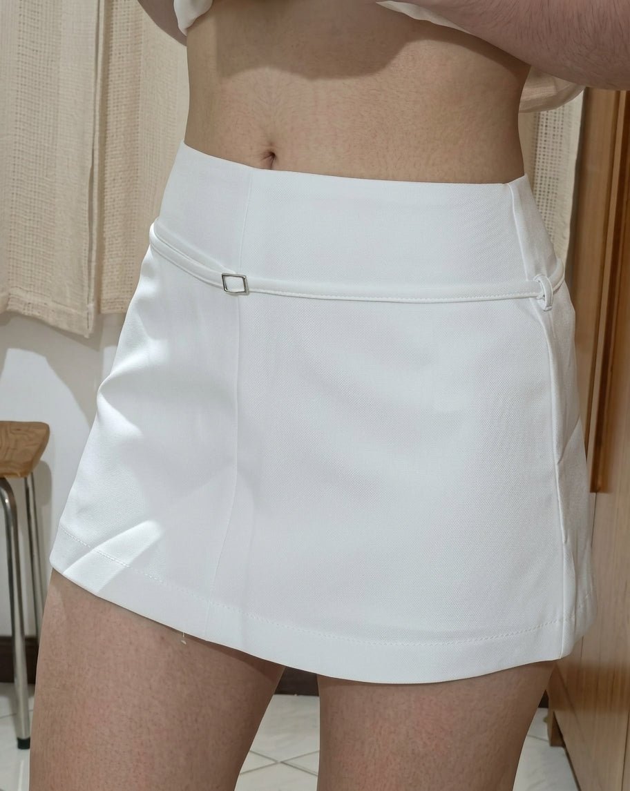ZEYA - Lola Side Zip Skort with Belt