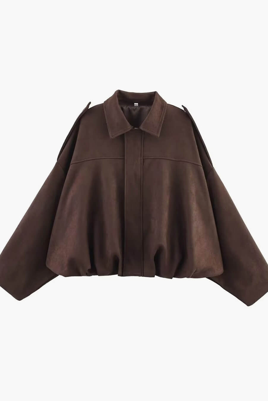 ZEYA - Lori Suede Bomber Jacket