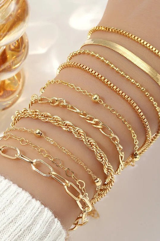 ZEYA - Lucie Snake Chain Bracelet Set